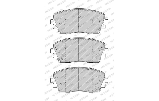 Juego de pastillas de freno FDB4825 Ferodo, Imagen 3