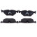 Juego de pastillas de freno FDB850 Ferodo