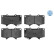 Juego de pastillas de freno, freno de disco 025 240 2417/W Meyle