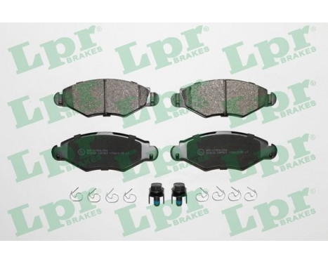 Juego de pastillas de freno, freno de disco 05P903 Lpr