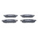 Juego de pastillas de freno, freno de disco 13.0460-5699.2 ATE, Miniatura 2