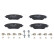 Juego de pastillas de freno, freno de disco 13.0470-3700.2 ATE, Miniatura 2