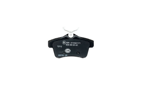 Juego de pastillas de freno, freno de disco 8DB 355 031-811 Hella, Imagen 2