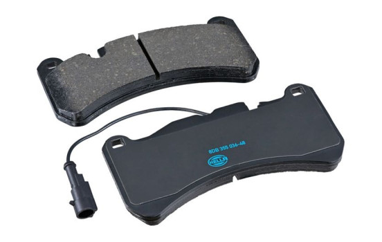 Juego de pastillas de freno, freno de disco 8DB 355 036-481 Hella, Imagen 2