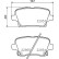 Juego de pastillas de freno, freno de disco 8DB 355 039-501 Hella, Miniatura 4