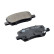 Juego de pastillas de freno, freno de disco 8DB 355 042-701 Hella, Miniatura 2