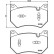 JUEGO DE PASTILLAS DE FRENO, FRENO DE DISCO 8DB 8DB 355 040-151 Hella, Miniatura 4