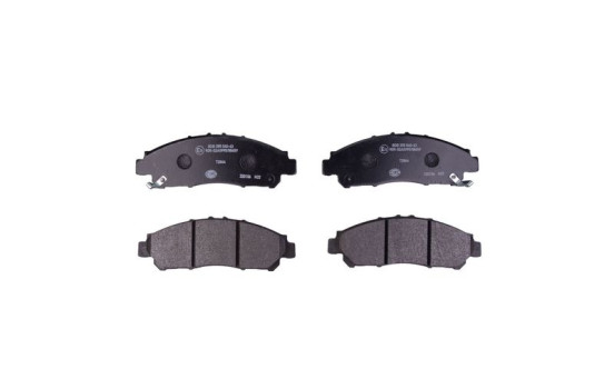 JUEGO DE PASTILLAS DE FRENO, FRENO DE DISCO 8DB 8DB 355 040-431 Hella
