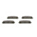 Juego de pastillas de freno, freno de disco BP2221 Bosch, Miniatura 5