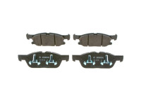 Juego de pastillas de freno, freno de disco BP2304 Bosch