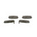 Juego de pastillas de freno, freno de disco BP2305 Bosch, Miniatura 5