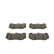 Juego de pastillas de freno, freno de disco BP2346 Bosch, Miniatura 5