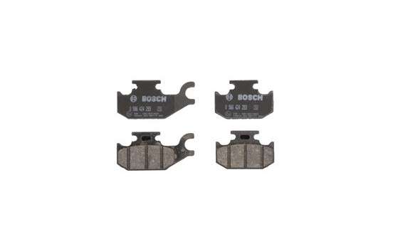 Juego de pastillas de freno, freno de disco BP2351 Bosch