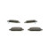 Juego de pastillas de freno, freno de disco BP2465 Bosch, Miniatura 5