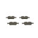 Juego de pastillas de freno, freno de disco BP2468 Bosch, Miniatura 5