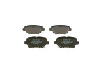 Juego de pastillas de freno, freno de disco BP2495 Bosch