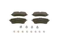 Juego de pastillas de freno, freno de disco BP2498 Bosch