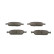 Juego de pastillas de freno, freno de disco BP2721 Bosch, Miniatura 5
