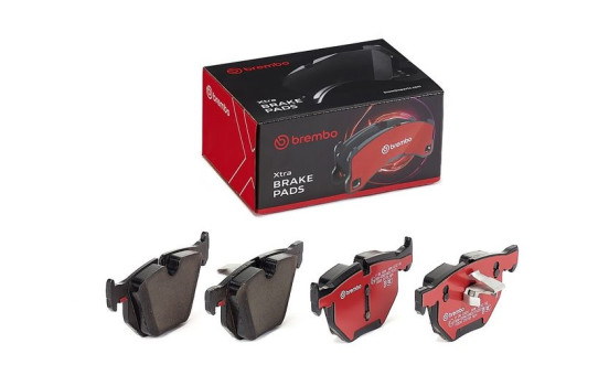 Juego de pastillas de freno, freno de disco BREMBO XTRA LINE P 06 033X, Imagen 2