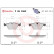 Juego de pastillas de freno, freno de disco BREMBO XTRA LINE P 06 036X