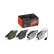 Juego de pastillas de freno, freno de disco BREMBO XTRA LINE P 23 132X, Miniatura 2