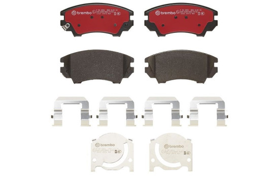 Juego de pastillas de freno, freno de disco BREMBO XTRA LINE P 59 055X, Imagen 4
