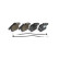 Juego de pastillas de freno, freno de disco BREMBO XTRA LINE P 61 106X, Miniatura 2