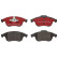 Juego de pastillas de freno, freno de disco BREMBO XTRA LINE P 68 047X, Miniatura 4