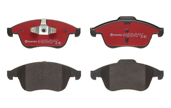 Juego de pastillas de freno, freno de disco BREMBO XTRA LINE P 68 047X, Imagen 4