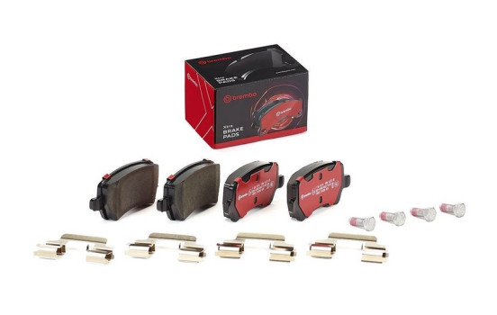 Juego de pastillas de freno, freno de disco BREMBO XTRA LINE P 86 021X, Imagen 3