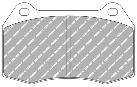 Juego de pastillas de freno, freno de disco FCP1298R Ferodo Racing