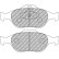 Juego de pastillas de freno, freno de disco FCP1394H Ferodo Racing