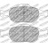 Juego de pastillas de freno, freno de disco FCP1394H Ferodo Racing, Miniatura 2