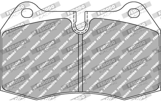 Juego de pastillas de freno, freno de disco FCP1561W Ferodo Racing, Imagen 2