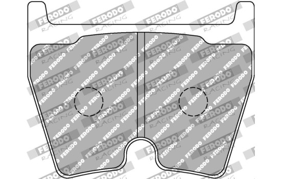 Juego de pastillas de freno, freno de disco FCP1664R Ferodo Racing, Imagen 2