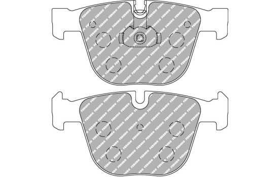 Juego de pastillas de freno, freno de disco FCP1672Z Ferodo Racing