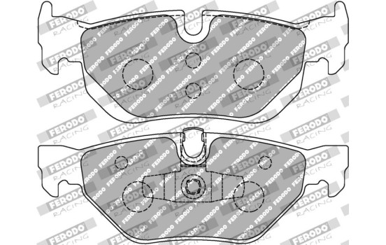 Juego de pastillas de freno, freno de disco FCP1807H Ferodo Racing, Imagen 2