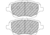 Juego de pastillas de freno, freno de disco FCP4612H Ferodo Racing