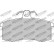 Juego de pastillas de freno, freno de disco FCP527R Ferodo Racing, Miniatura 2
