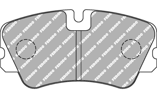 Juego de pastillas de freno, freno de disco FCP546R Ferodo Racing