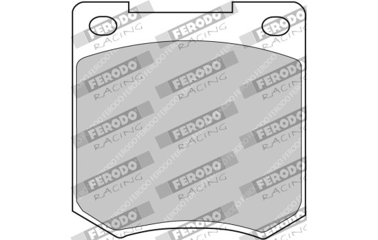 Juego de pastillas de freno, freno de disco FCP810H Ferodo Racing, Imagen 2