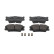 Juego de pastillas de freno, freno de disco FDB5469 Ferodo