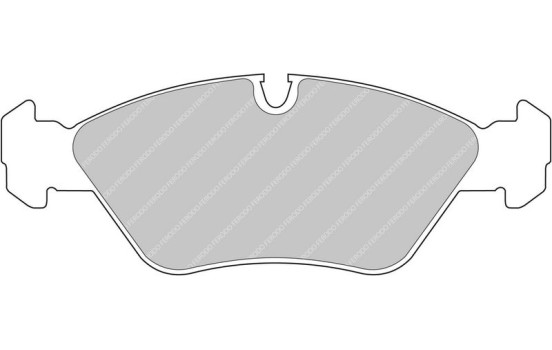 Juego de pastillas de freno, freno de disco FDS256 Ferodo Racing, Imagen 2