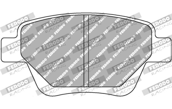 Juego de pastillas de freno, freno de disco FDS4316 Ferodo Racing, Imagen 2