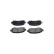 Juego de pastillas de freno, freno de disco KBP-10057 Kavo parts, Miniatura 3