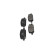 Juego de pastillas de freno, freno de disco KBP-10066 Kavo parts, Miniatura 4
