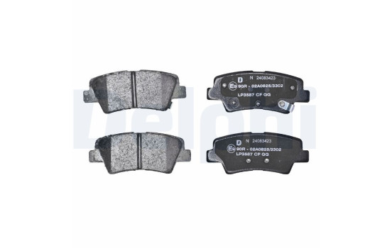 Juego de pastillas de freno, freno de disco LP3587 Delphi, Imagen 2