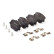 Juego de pastillas de freno, freno de disco P 06 121 Brembo, Miniatura 2