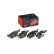 Juego de pastillas de freno, freno de disco P 28 044X Brembo, Miniatura 4