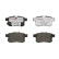 Juego de pastillas de freno, freno de disco P 28 072X Brembo, Miniatura 3